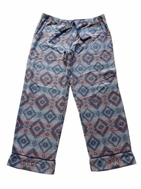 Van Winkle and Co Women's Printed Cotton  Lounge Pajama Pants Size XL